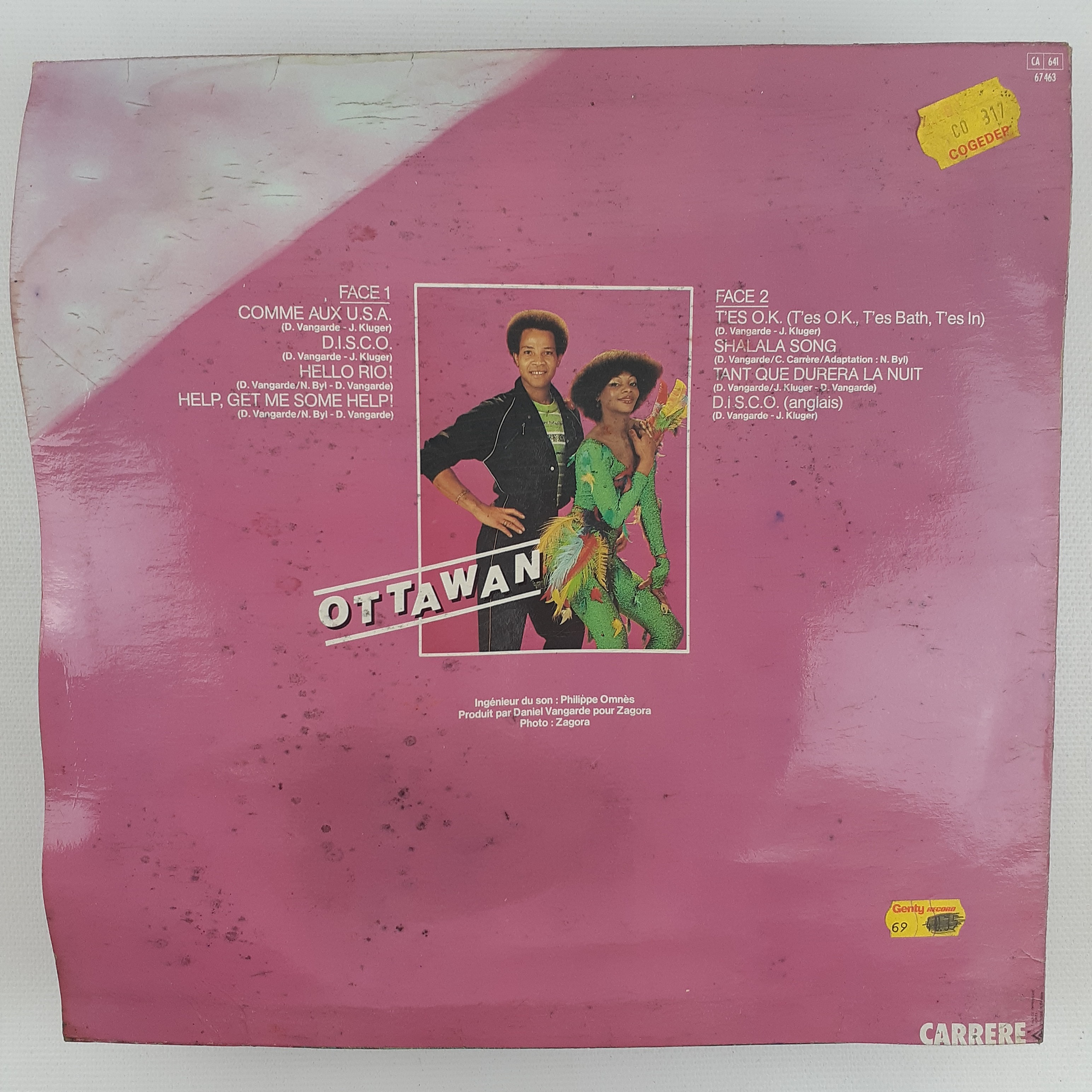 Ottawan – D.I.S.C.O. - 1980 Bon état - Vue 4 - 